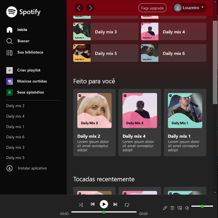 Open Spotify UI